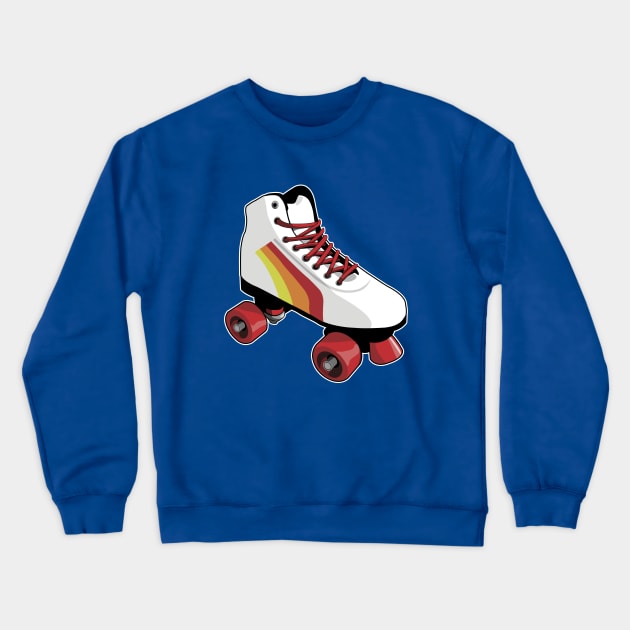 Retro Roller Skate Crewneck Sweatshirt by Styleuniversal